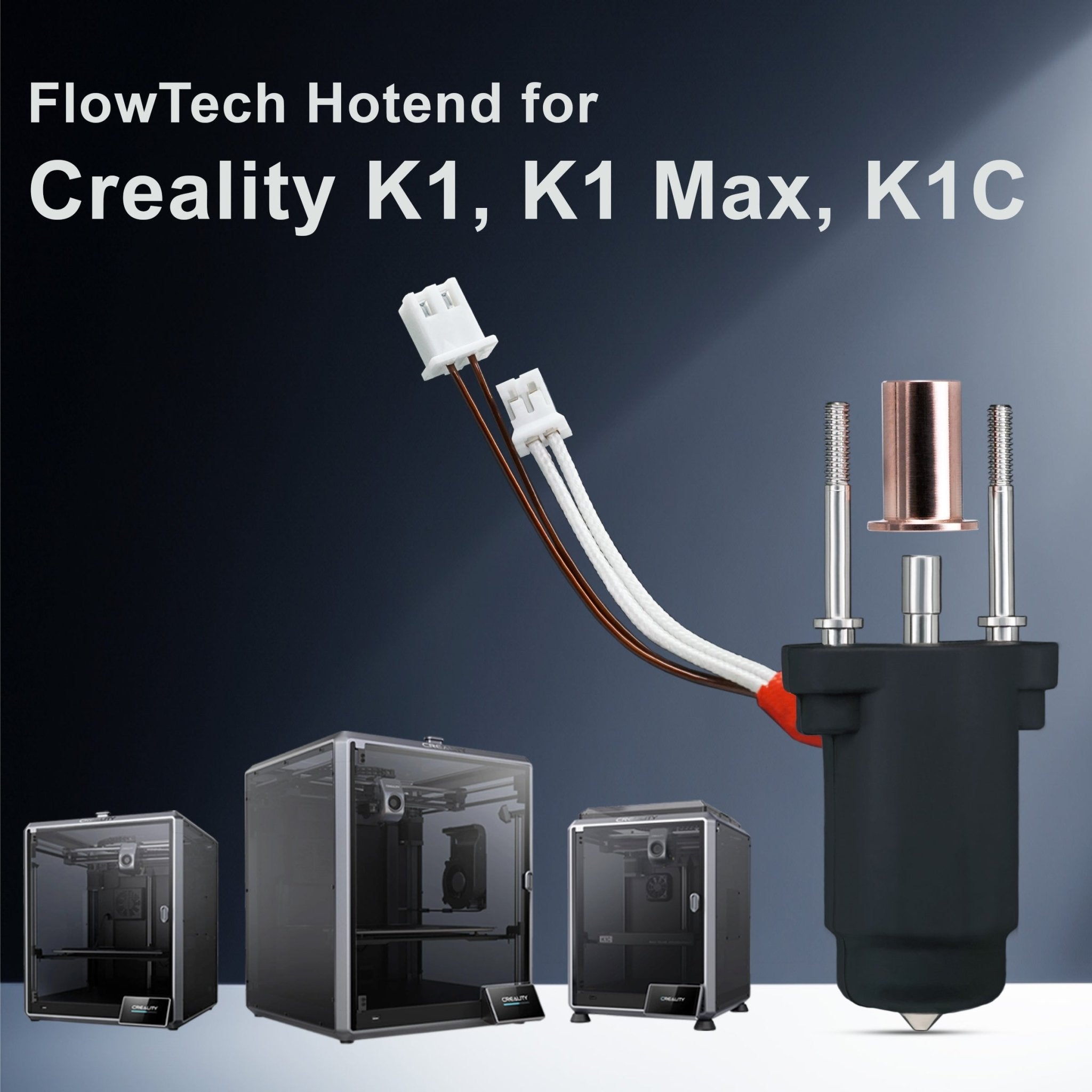 Micro Swiss FlowTech Hotend for Creality K1 / K1 Max / K1C - 3docity