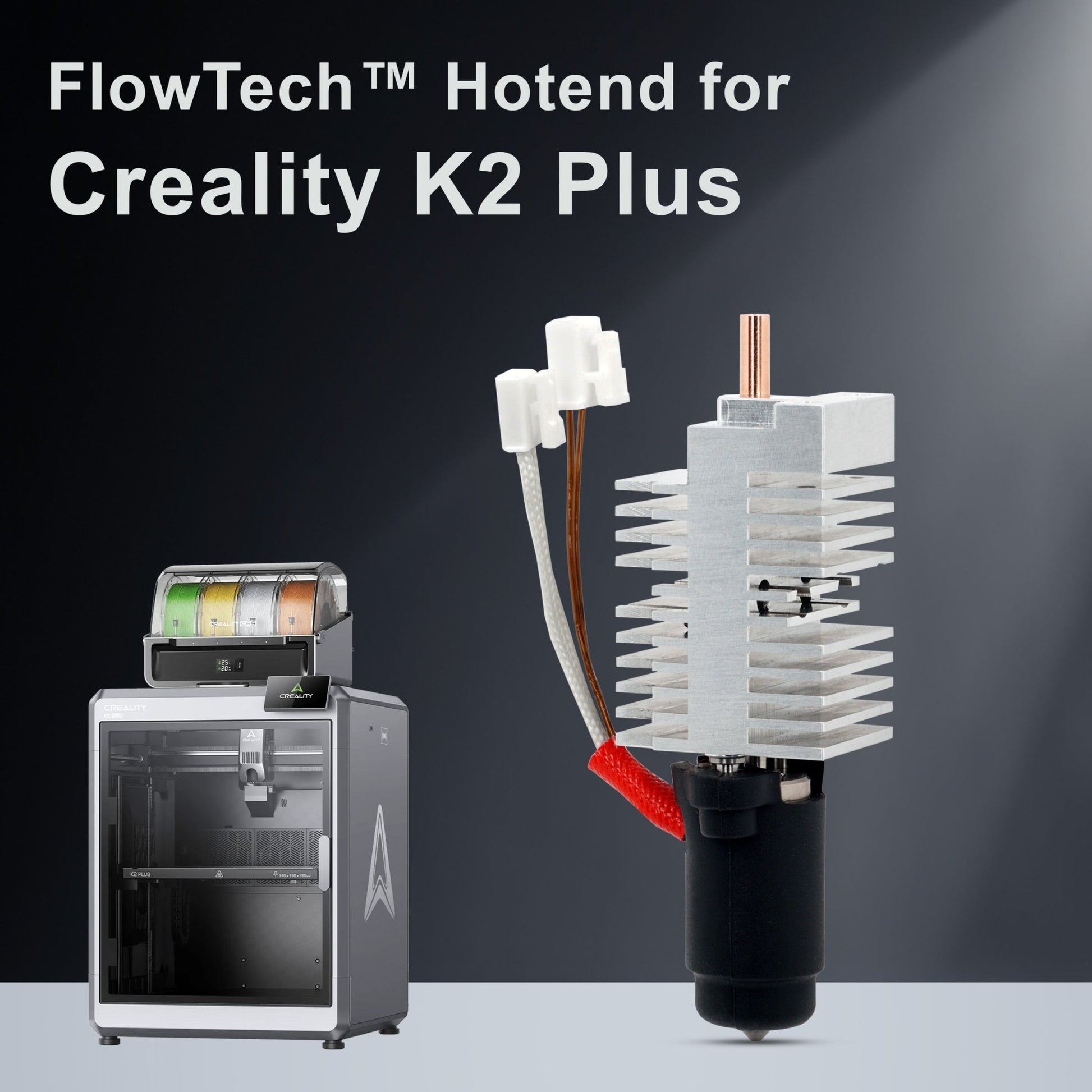 Micro Swiss FlowTech Hotend for Creality K2 Plus - 3docity