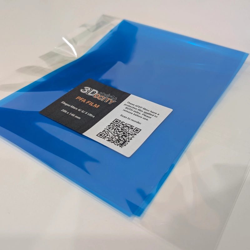 PFA(nFEP) Film for Elegoo Mars 4/ 5/ 5 Ultra (2 Pcs) - 3docity