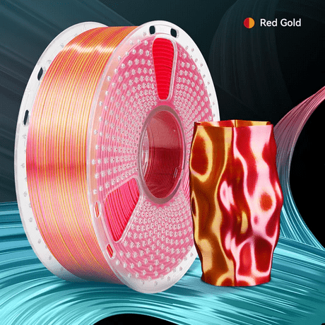 SUNLU Silk PLA+ DUAL - COLOUR 1.75mm Filament 1kg Spool - 3docity
