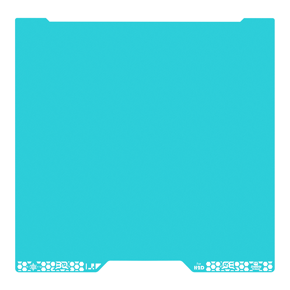 BIQU Panda BuildPlate CryoGrip Pro Glaceir 350x325mm for Bambulab H2D