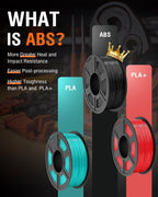 10x 1KG SUNLU BLACK ABS Bulk Filament Savings Bundle - 3docity