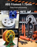 10x 1KG SUNLU BLACK ABS Bulk Filament Savings Bundle - 3docity