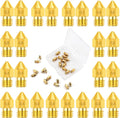 3docity Creality Ender 3/ CR - 10 Brass Nozzles 24 Variety Pack - 3docity