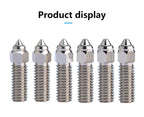 3docity Creality K1 Zirconium Copper Nozzles 8pcs Variety Pack - 3docity