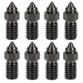 3docity Creality Sprite Hardened Steel Nozzle 8Pcs Varity Kit (Ender 3 V3 SE/ Ender 5 S1/ Ender 7) - 3docity