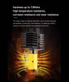 3docity QIDI 3/Max 3 Complete Hotend Kit - 3docity