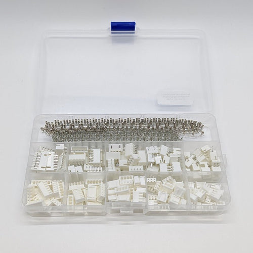 460Pcs Jst - Xh2.54 2P/3P/4P/5P/6P Male/Female Crimp Terminal Connector Kit - 3docity