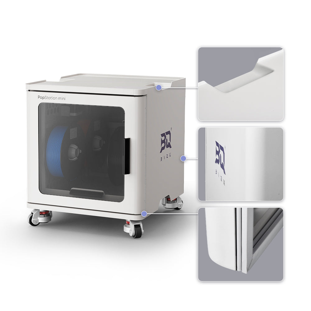 BIQU PopStation Mini Sealed Filament Storage Cabinet and Stand for Snapmaker U1