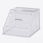 BIQU PopCap Top Cover for Snapmaker U1 transparent acrylic enclosure with open door and ventilation slots