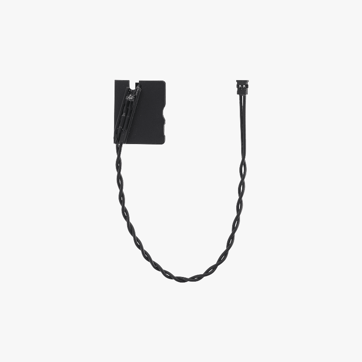 Bambu Lab Eddy Sensor for H2S Series bed leveling probe with black twisted cable and connector