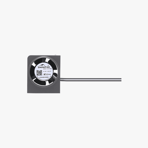 Bambu Lab Hotend Cooling Fan H2S Series - Black SNOWFAN with cable on white background
