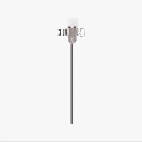 Bambu Lab X2D Hotend Heating Assembly with metal heater cartridge and mounting bracket on white background