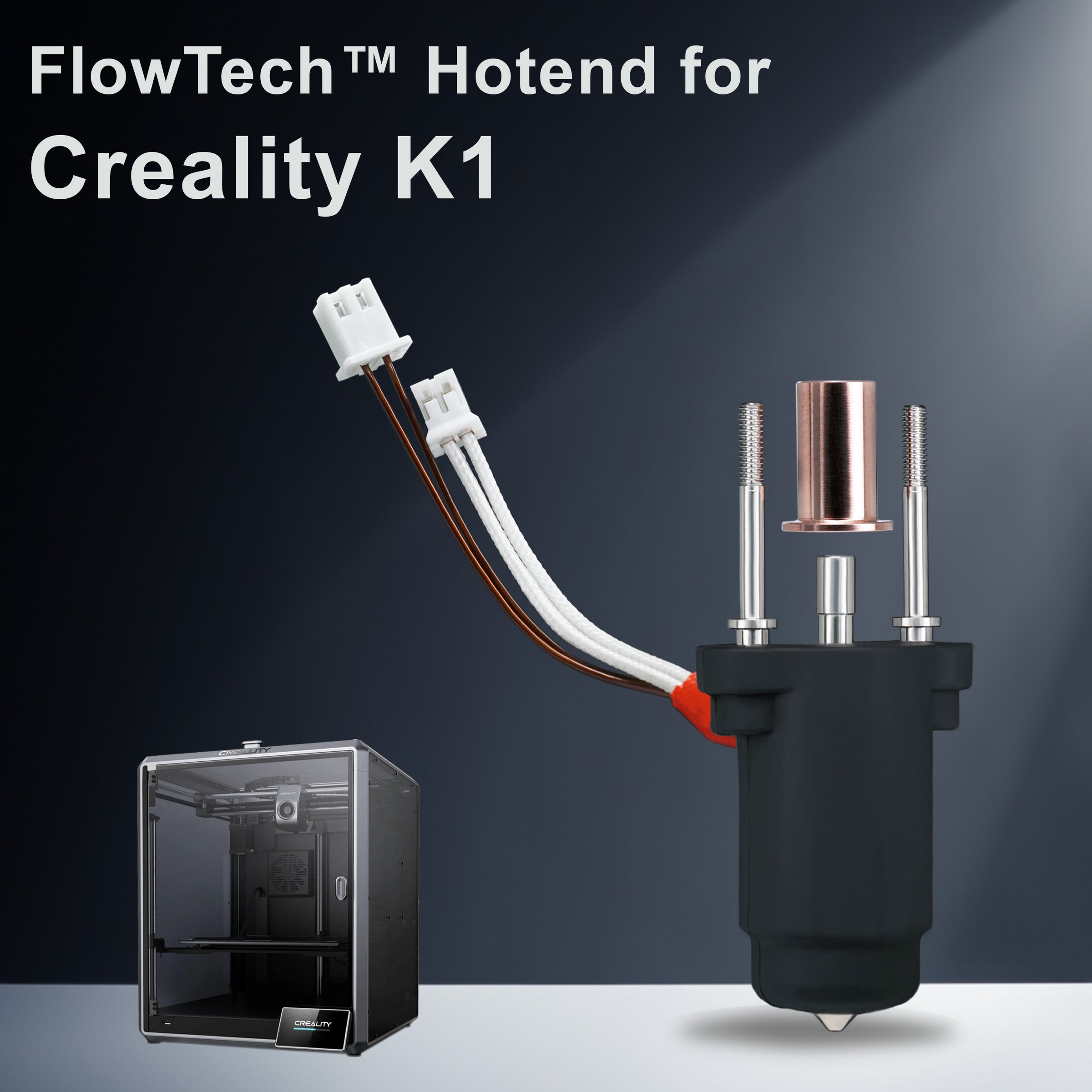 Micro Swiss FlowTech Hotend for Creality K1