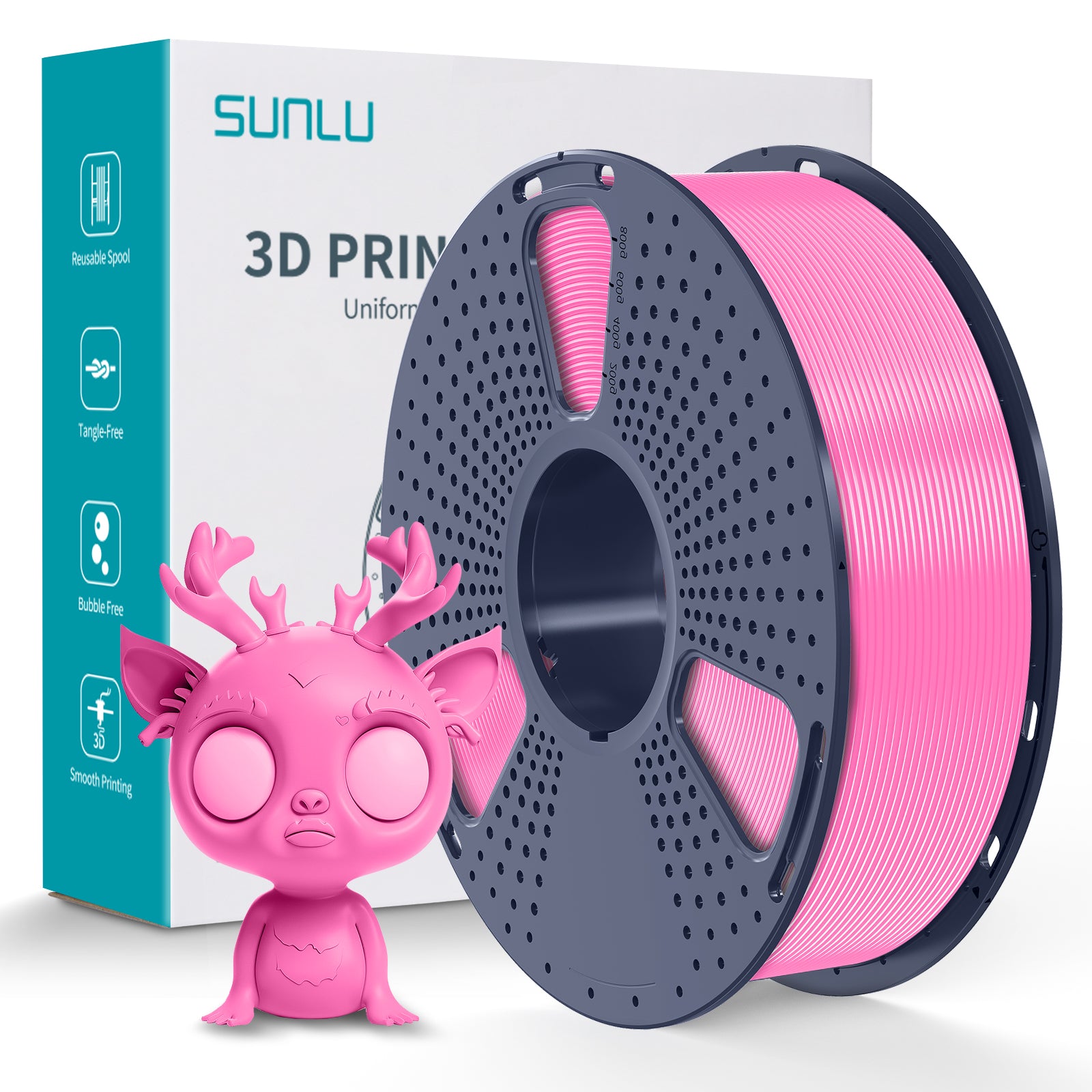 SUNLU High Speed Matte PETG 1.75mm Filament 1kg Spool