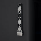 BIQU Panda Edge V2 aluminum alloy scraper with magnetic storage and hex key slots, side view