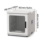 BIQU PopStation Mini Sealed Filament Storage Cabinet and Stand for Snapmaker U1