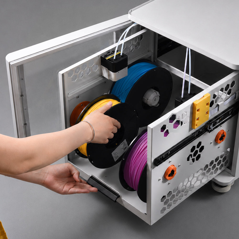 BIQU PopStation Mini Sealed Filament Storage Cabinet and Stand for Snapmaker U1