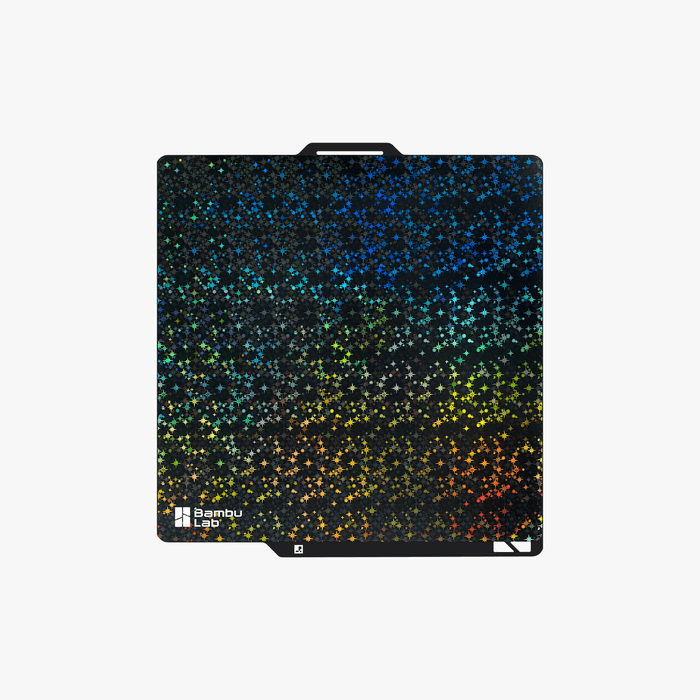 Bambu Lab 3D Effect Build Plate X/P/A Series (Galaxy, Starry, Diamond, Carbon Fiber) - 3docity