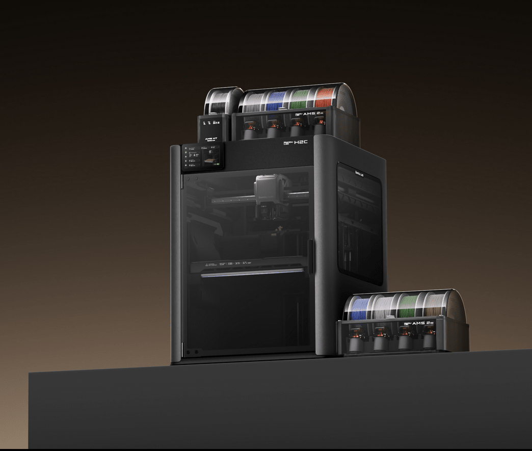 Bambu Lab H2C with AMS Combo 3D Printer - 3docity