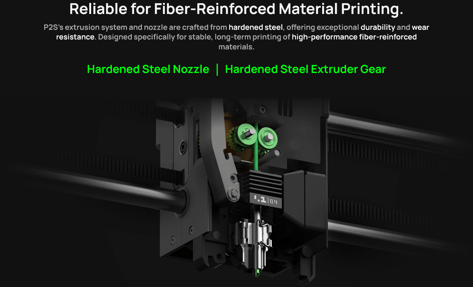 Bambu Lab P2S FDM 3D Printer - 3docity