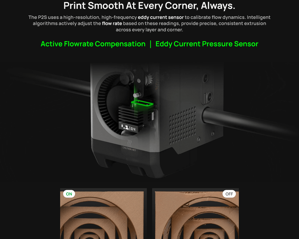 Bambu Lab P2S FDM 3D Printer - 3docity