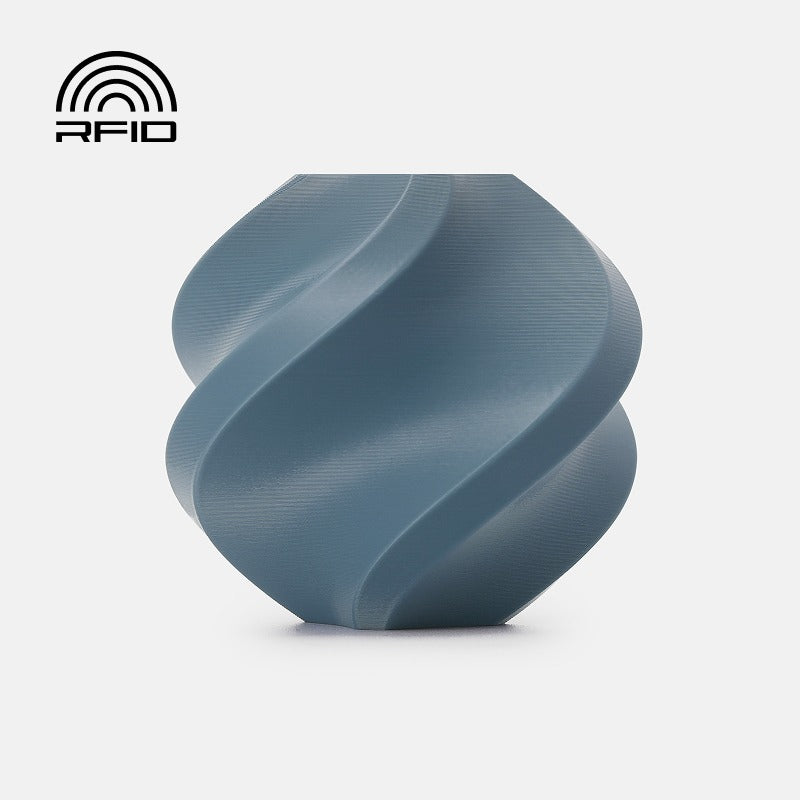 Bambu Lab PETG Basic Misty Blue 1.75mm filament 1kg refill print sample