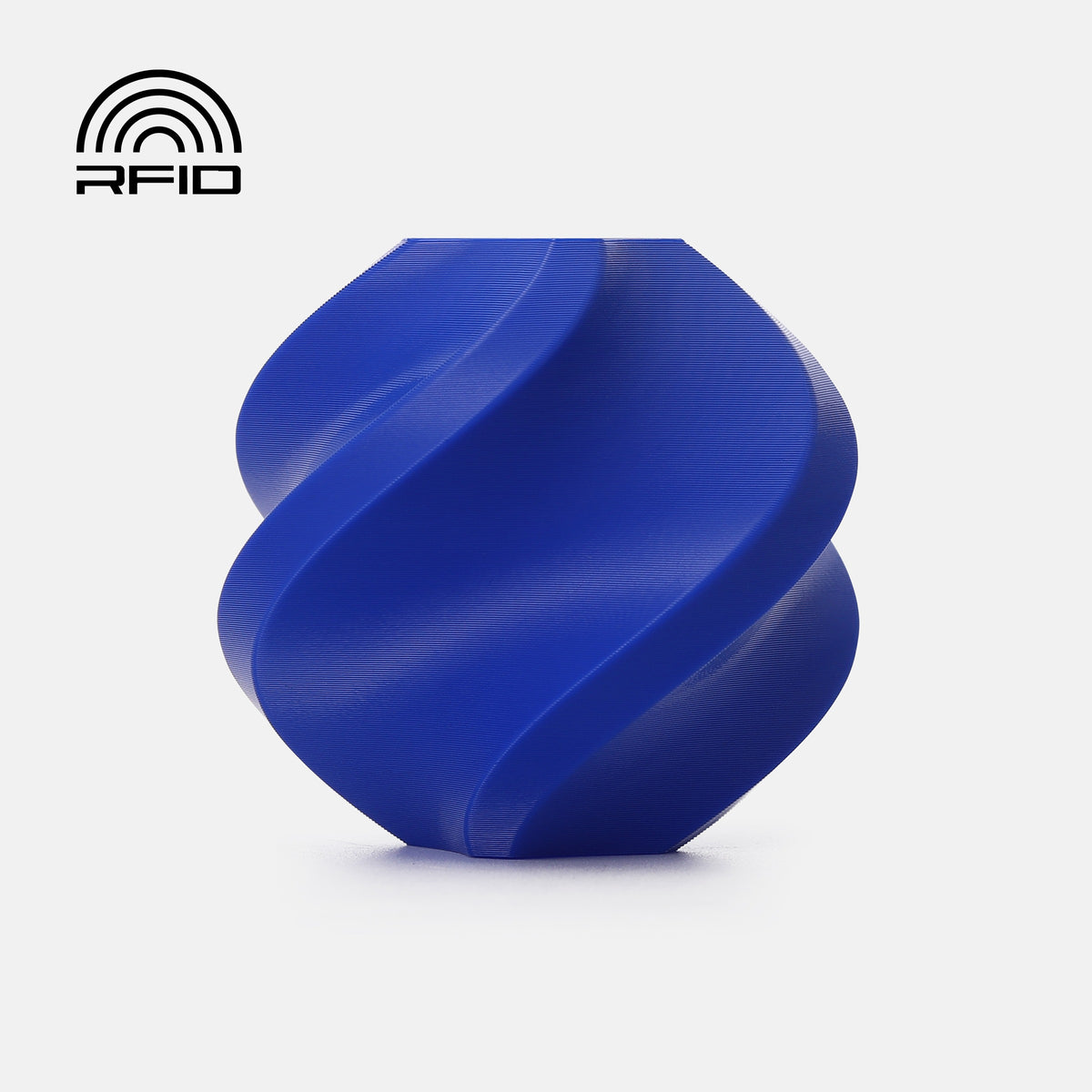 Bambu Lab PETG Basic Reflex Blue 1.75mm filament 1kg refill print sample