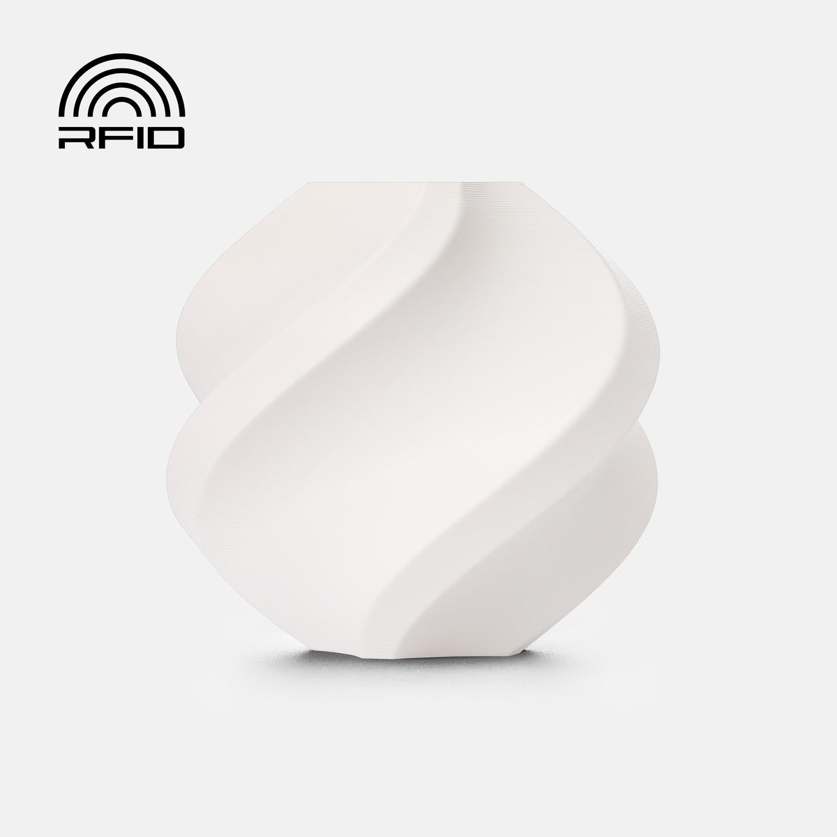 Bambu Lab PETG Basic White 1.75mm filament 1kg refill print sample