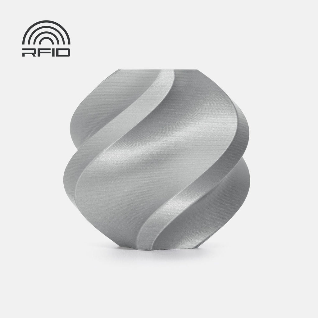 Bambu Lab PLA Basic 1kg with Spool - Silver