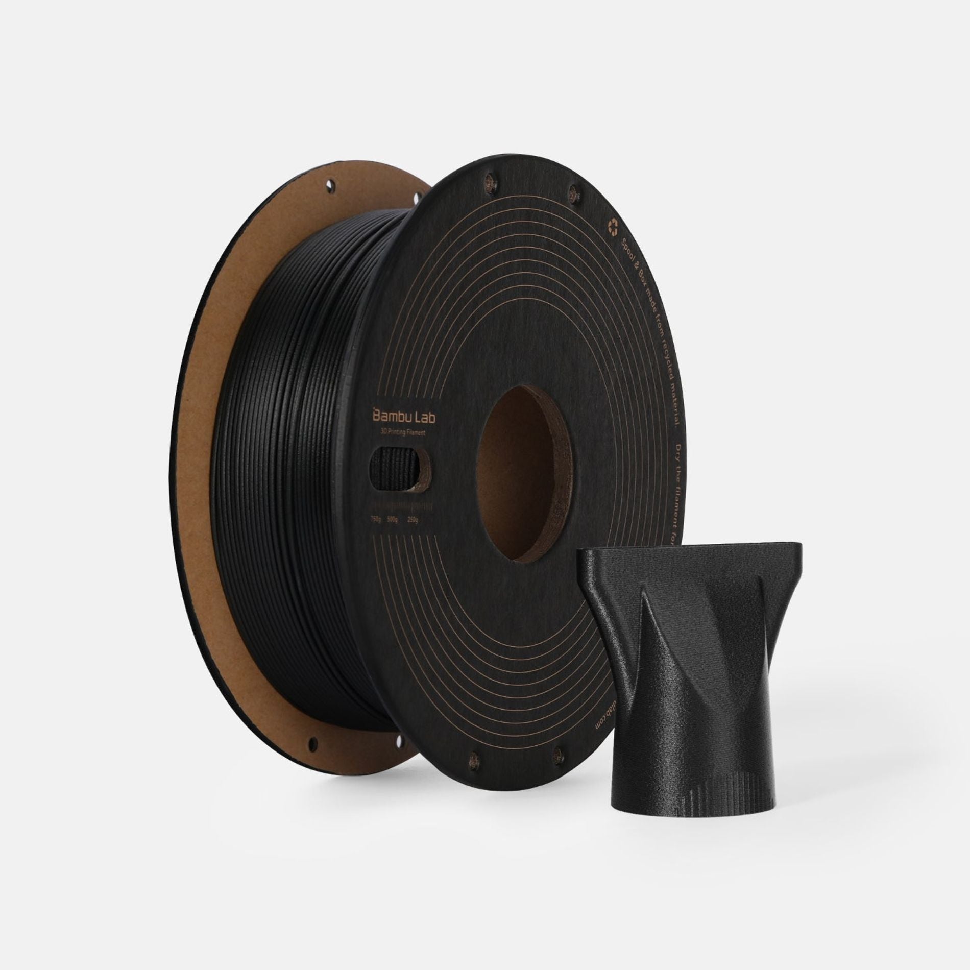 Bambu Lab PPA - CF 1.75mm Filament 0.75 kg Spool - 3docity