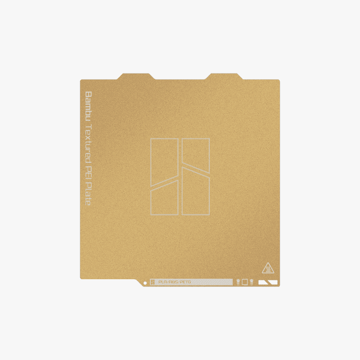 Bambu Lab Textured PEI Build Plate for X/P/A Series - 3docity
