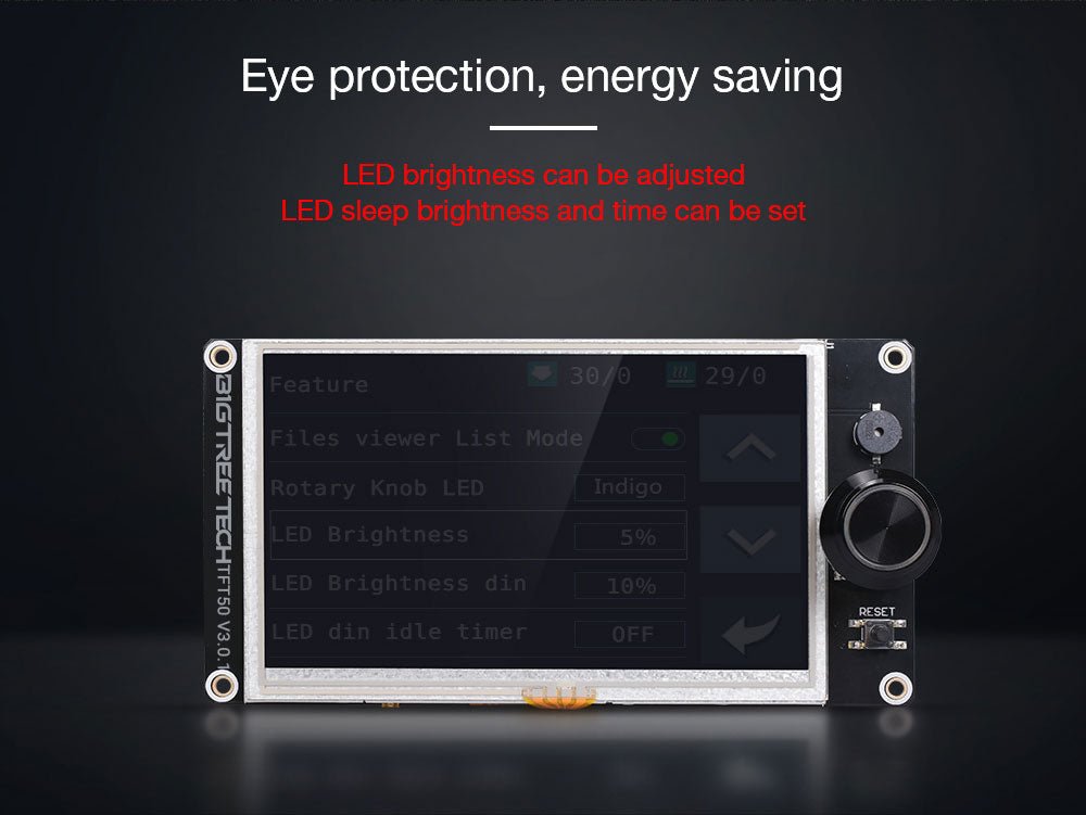 BIGTREETECH TFT70 V3.0 Display Touch Screen Two Working Modes for SKR Octopus Control Board - 3docity