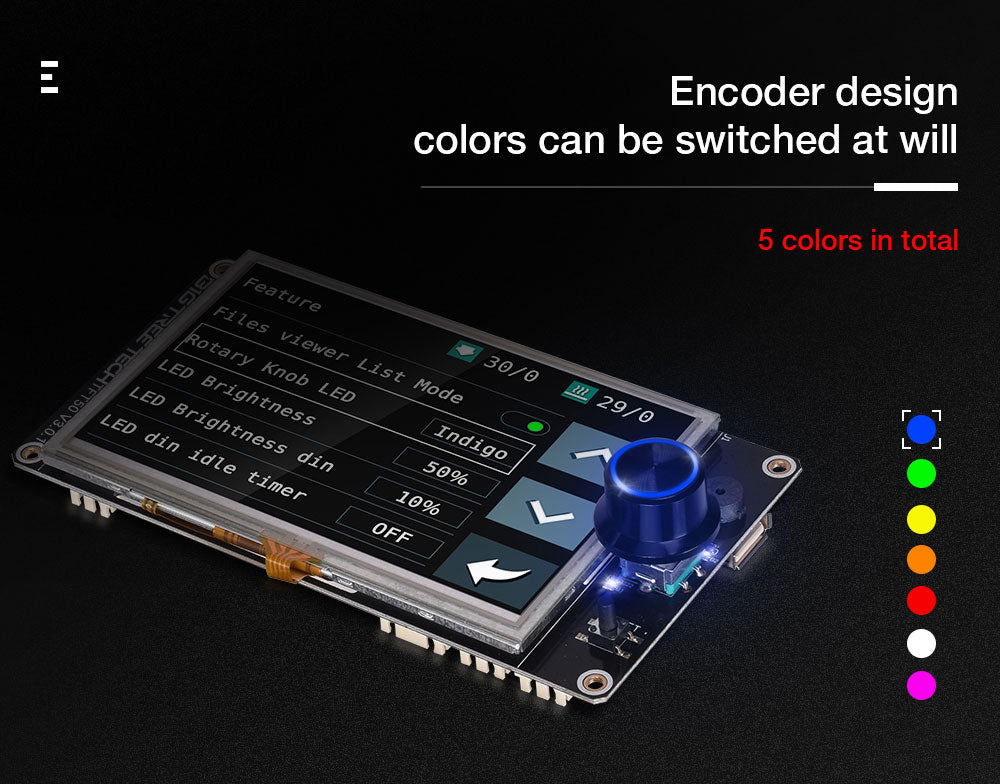 BIGTREETECH TFT70 V3.0 Display Touch Screen Two Working Modes for SKR Octopus Control Board - 3docity