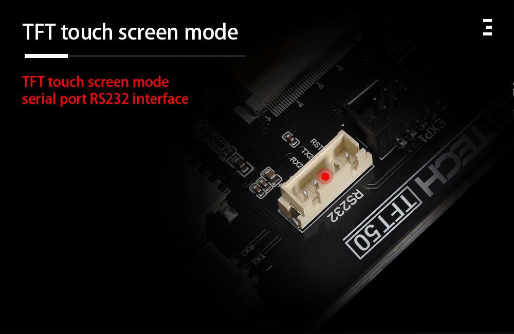 BIGTREETECH TFT70 V3.0 Display Touch Screen Two Working Modes for SKR Octopus Control Board - 3docity