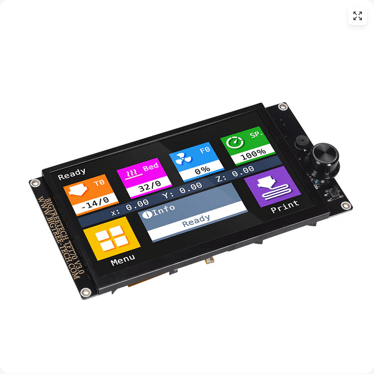 BIGTREETECH TFT70 V3.0 Display Touch Screen Two Working Modes for SKR Octopus Control Board - 3docity