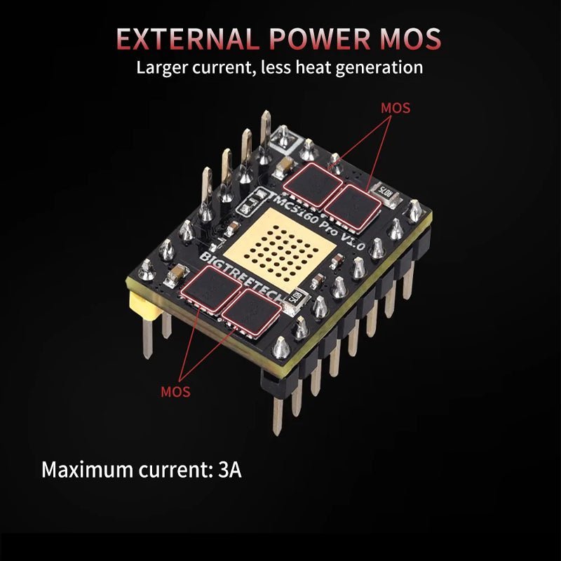 BIGTREETECH TMC5160T Pro V1.0 Stepper Motor Driver - 3docity