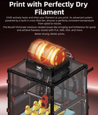 BIGTREETECH ViViD filament dryer with heated spool chamber and cross-flow fan system for 3D printing