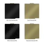 BIQU Panda Build Plate Diamond Pattern PEO/PEI for Bambu Lab P1P/P1S/X1C/A1 - 3docity