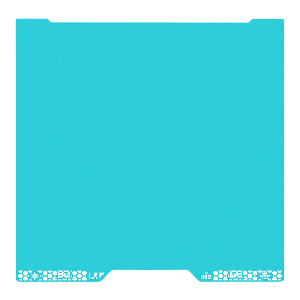 BIQU Panda BuildPlate CryoGrip Pro Glaceir 350x325mm for Bambulab H2D - 3docity