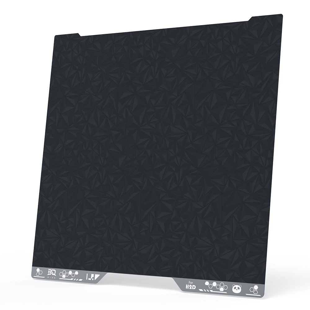 BIQU Panda Buildplate Designer PEO+PET Double - Sided Spring Steel Sheet for Bambu Lab H2D/H2S - 3docity
