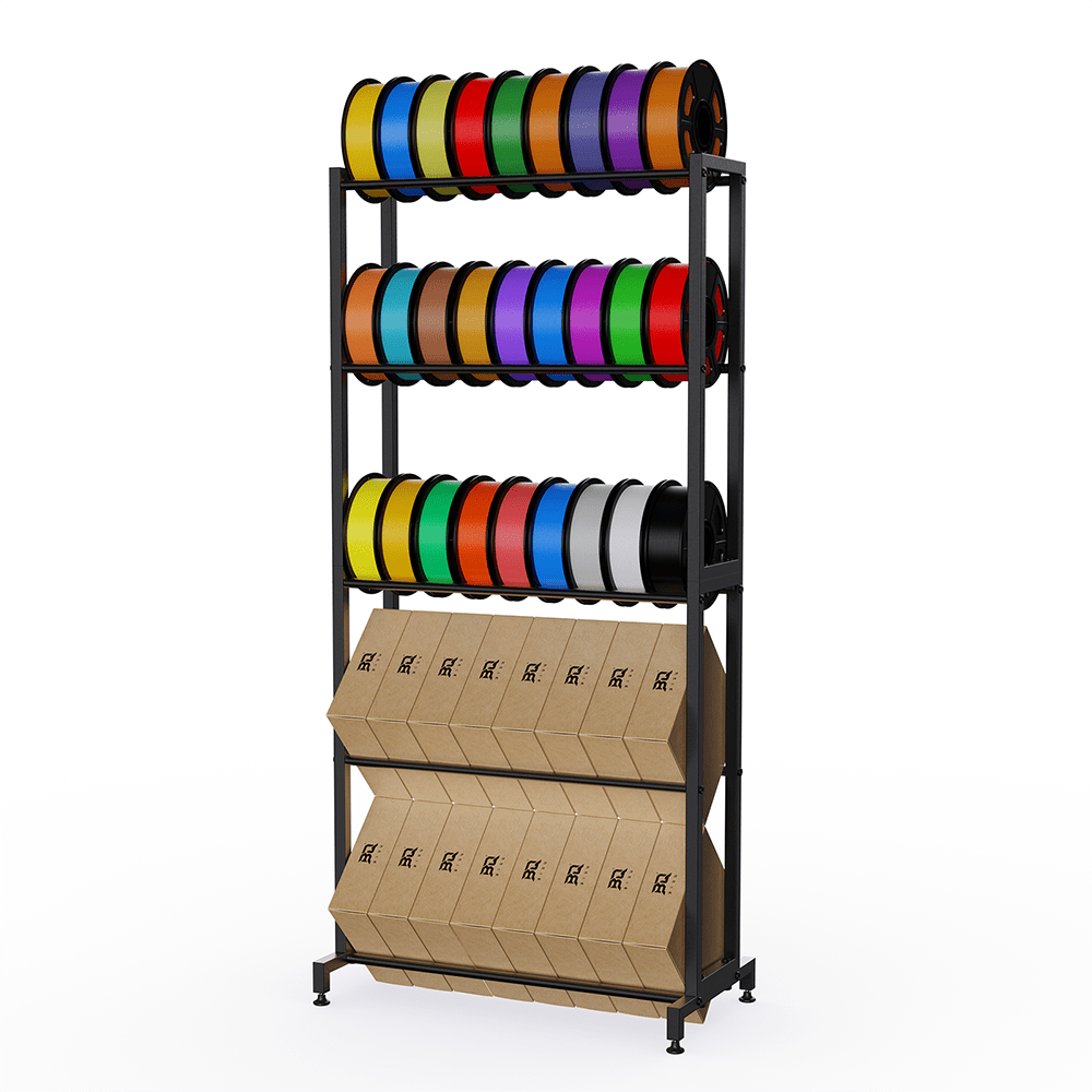 BIQU Panda Feed Rack Stackable Organizer for 3D Printing Filament Home Storage - 3docity