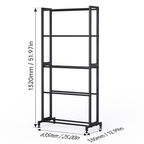 BIQU Panda Feed Rack Stackable Organizer for 3D Printing Filament Home Storage - 3docity