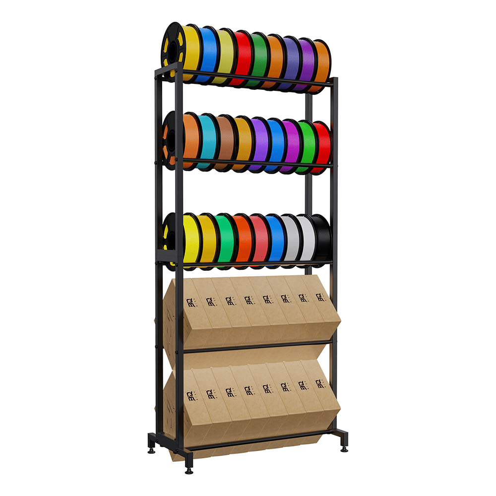 BIQU Panda Feed Rack Stackable Organizer for 3D Printing Filament Home Storage - 3docity
