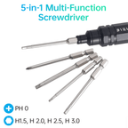 BIQU Sidekick Tool Kit Essential 5 - in - 1 Set with Edge Spatula and Precision Cutter for 3D Printing - 3docity