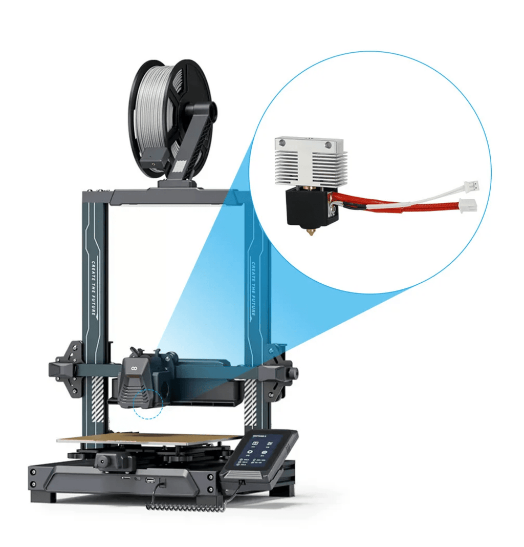 Complete Hotend Kit for Eleoo Neptune 4 / Pro - 3docity