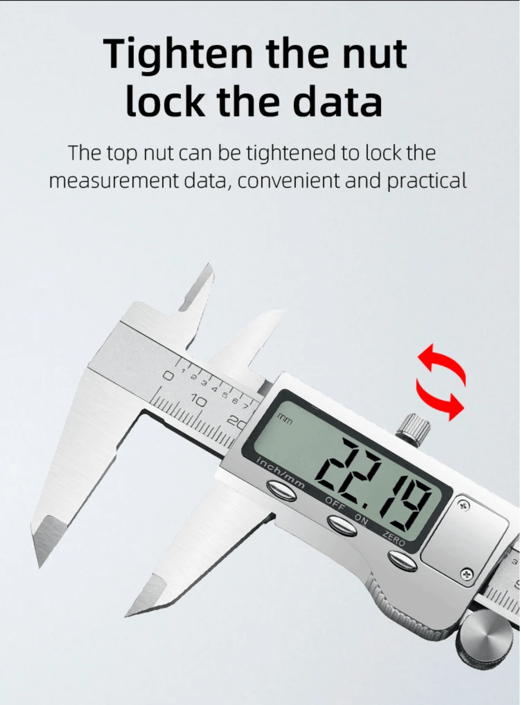 Digital Stainless Steel Vernier Caliper 150mm - 3docity