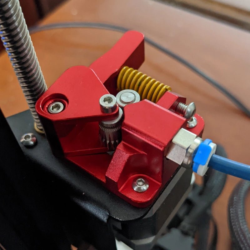 Dual Gear Extruder Kit for CR - 10S Pro/CR - 10/Ender 3 V2/Ender 3/Ender 3 Pro (1.75mm Filament) - 3docity