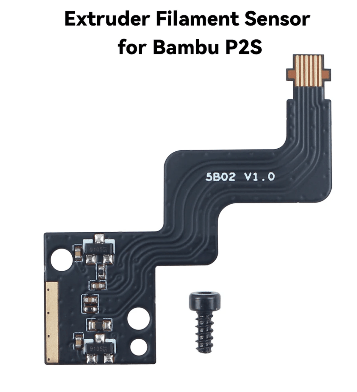 Fystec Bambu Lab P2S Extruder Filament Sensor and Ribbon Cable - 3docity