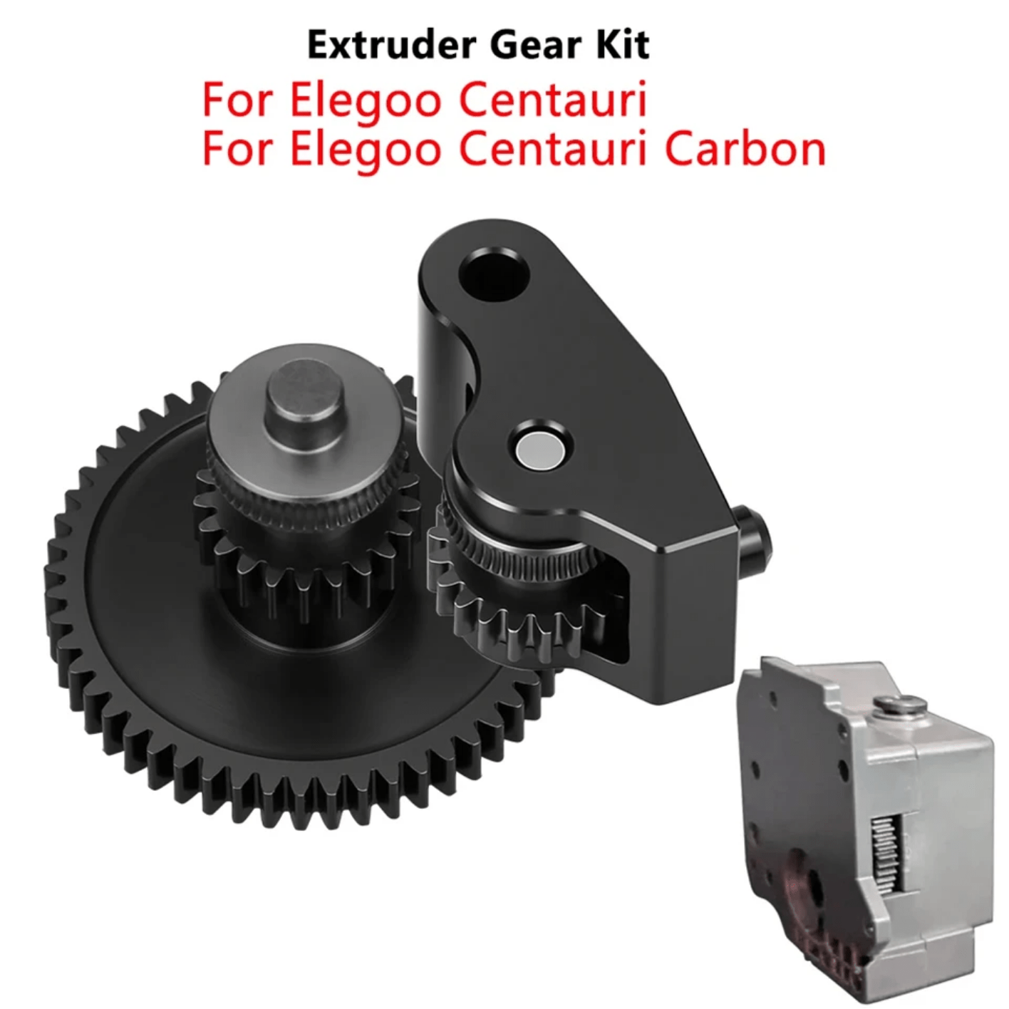 Hardened Extruder gears for Elegoo Centauri Carbon - 3docity